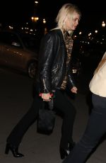 PIXIE GELDOF Leaves Carine Roitfeld x Redemption Party in Paris 02/28/2020