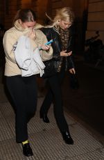 PIXIE GELDOF Leaves Carine Roitfeld x Redemption Party in Paris 02/28/2020