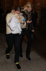 PIXIE GELDOF Leaves Carine Roitfeld x Redemption Party in Paris 02/28/2020