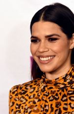 Pregnant AMERICA FERRERA at National Hispanic Media Coalition Impact Awards in Los Angeles 02/28/2020