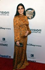 Pregnant AMERICA FERRERA at National Hispanic Media Coalition Impact Awards in Los Angeles 02/28/2020