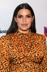Pregnant AMERICA FERRERA at National Hispanic Media Coalition Impact Awards in Los Angeles 02/28/2020