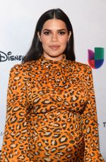 Pregnant AMERICA FERRERA at National Hispanic Media Coalition Impact Awards in Los Angeles 02/28/2020