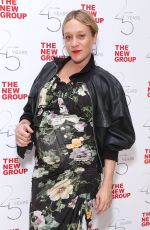 Pregnant CHLOE SEVIGNY at Off-broadway