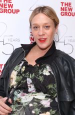 Pregnant CHLOE SEVIGNY at Off-broadway