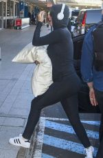 Pregnant KATY PERRY Arrives at Airport in Sydney 03/12/2020