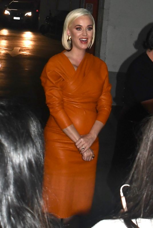 Pregnant KATY PERRY Out and About in Melbourne 03/10/2020
