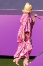 Pregnant KATY PERRY Performs at Women