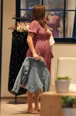 Pregnant MILLIE MACKINTOSH Out Shopping in London 03/12/2020