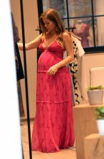 Pregnant MILLIE MACKINTOSH Out Shopping in London 03/12/2020