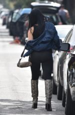 Pregnant NIKKI BELLA Out in Brentwood 02/29/2020