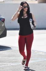 Pregnant NIKKI BELLA Out in Los Angeles 03/04/2020