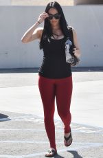 Pregnant NIKKI BELLA Out in Los Angeles 03/04/2020