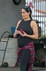 Pregnant NIKKI BELLA Shopping at Whole Foods in Sherman Oaks 03/11/2020