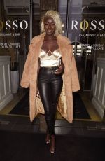 PRISCILLA ANYABY at Rosso Restaurant in Manchester 03/09/2020
