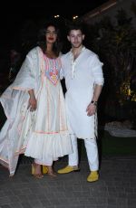 PRIYANKA CHOPRA and Nick Jonas at Isha Ambani