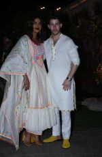 PRIYANKA CHOPRA and Nick Jonas at Isha Ambani