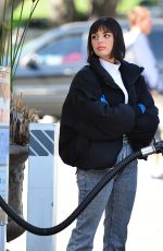 REBECCA BLACK at a Gas Station in Los Angeles 03/18/2020