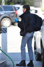 REBECCA BLACK at a Gas Station in Los Angeles 03/18/2020