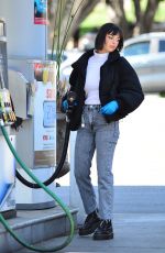 REBECCA BLACK at a Gas Station in Los Angeles 03/18/2020