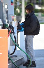 REBECCA BLACK at a Gas Station in Los Angeles 03/18/2020