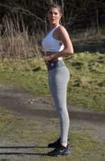 REBECCA GORMLEY Workout in Newcastle 03/25/2020