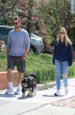 REBECCA RITTENHOUSE and Chace Crawford Out in Los Feliz 03/25/2020