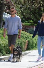 REBECCA RITTENHOUSE and Chace Crawford Out in Los Feliz 03/25/2020