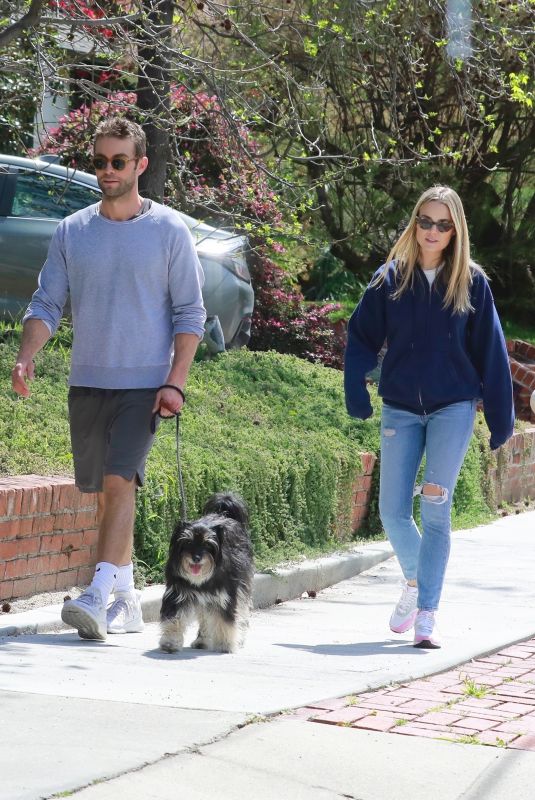 REBECCA RITTENHOUSE and Chace Crawford Out in Los Feliz 03/25/2020