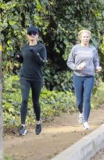 REESE WITHERSPOON at Outdoor Fitness Session in Los Angeles 03/18/2020