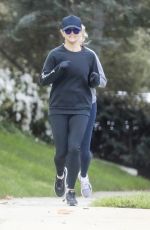 REESE WITHERSPOON at Outdoor Fitness Session in Los Angeles 03/18/2020