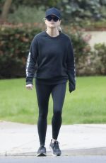 REESE WITHERSPOON at Outdoor Fitness Session in Los Angeles 03/18/2020
