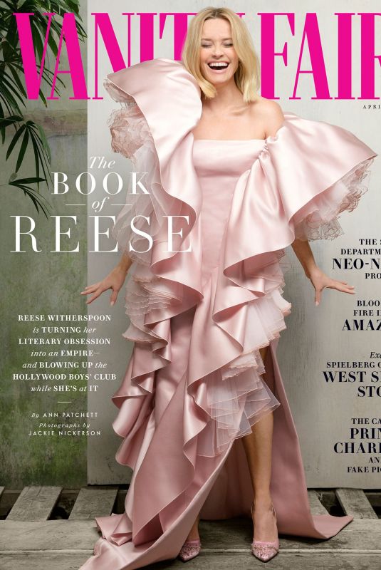 REESE WITHERSPOON in Vanity Fair Magazine, April 2020