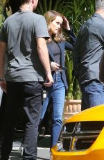 REESE WITHERSPOON on the Set of The Morning Show in Los Angeles 03/09/2020