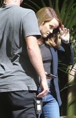 REESE WITHERSPOON on the Set of The Morning Show in Los Angeles 03/09/2020