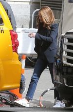 REESE WITHERSPOON on the Set of The Morning Show in Los Angeles 03/09/2020