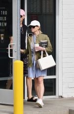 REESE WITHERSPOON Out for Coffee in Los Angeles 03/07/2020