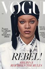 RIHANNA for Vogue Magazine, UK May 2020