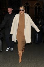 RITA ORA Arrives at Kings Cross Station in London 03/04/2020