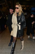 RITA ORA Arrives in Paris 03/01/2020