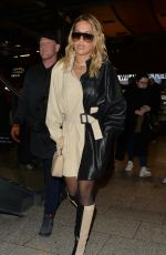 RITA ORA Arrives in Paris 03/01/2020