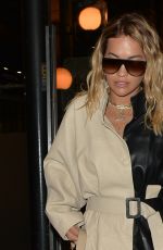 RITA ORA Arrives in Paris 03/01/2020