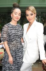 RITA ORA at International Womens Day for the Caring Foundation with Salma Hayek in London 03/08/2020
