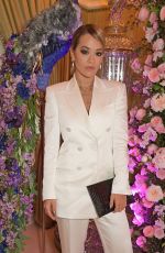 RITA ORA at International Womens Day for the Caring Foundation with Salma Hayek in London 03/08/2020
