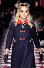 RITA ORA at Miu Miu Fall/Winter 2020 Runway Show at Paris Fashion Week 03/03/2020