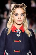 RITA ORA at Miu Miu Fall/Winter 2020 Runway Show at Paris Fashion Week 03/03/2020