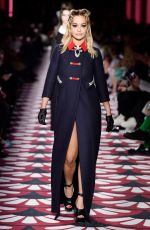 RITA ORA at Miu Miu Fall/Winter 2020 Runway Show at Paris Fashion Week 03/03/2020