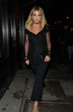 RITA ORA Night Out in Paris 03/01/2020