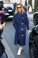 RITA ORA Out and About in Paris 03/03/2020
