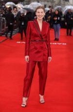 ROSAMUND PIKE at Radioactive Premiere in London 03/08/2020